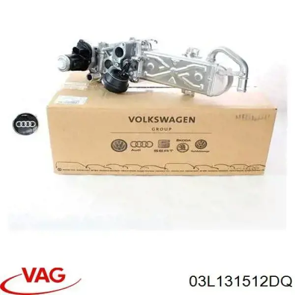 Купити 03L131512DQ VAG Радіатор системи EGR рециркуляції вихлопних газів