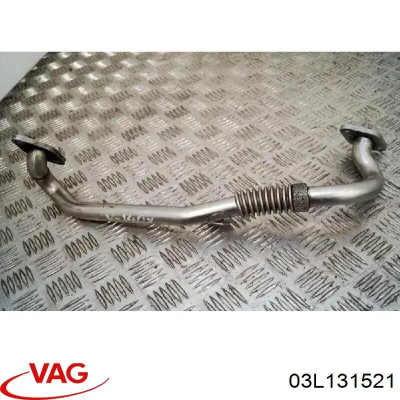 Шланги і трубки системи рециркуляції VAG 03L131521