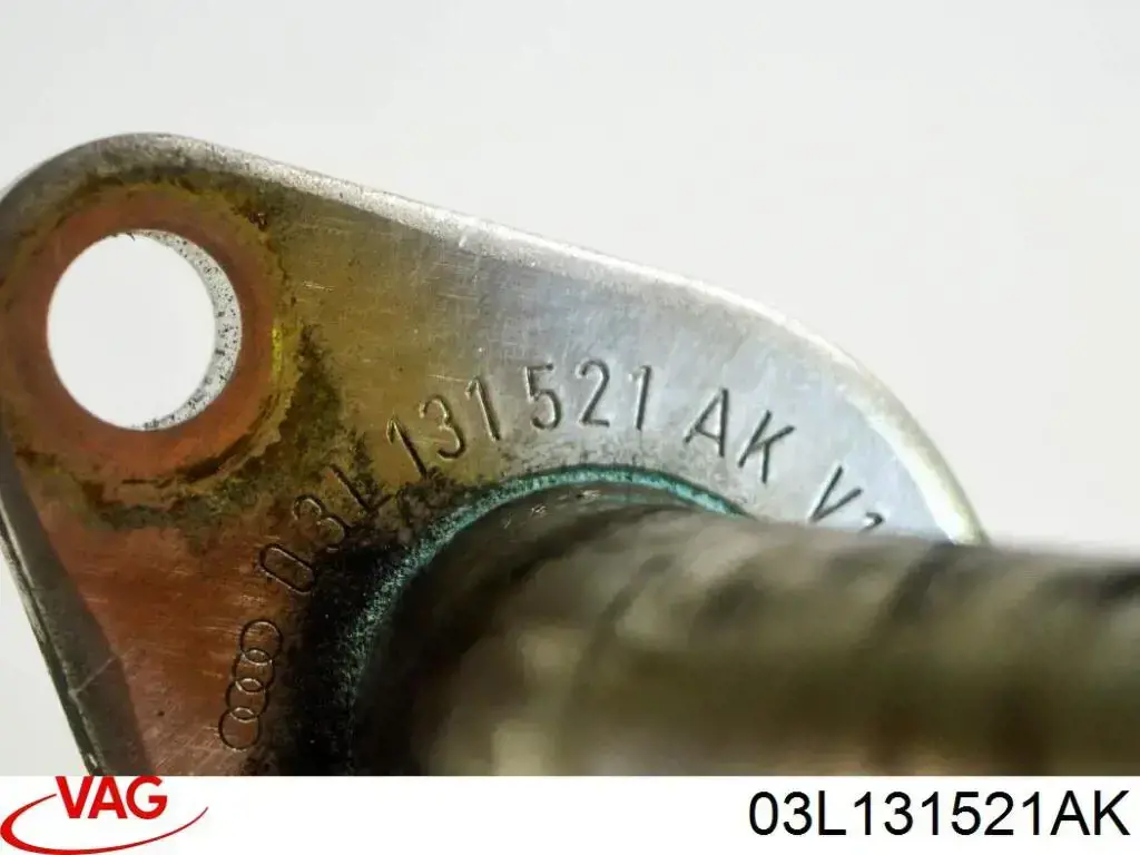 Купити 03L131521AK VAG Патрубок системи рециркуляції ОГ EGR