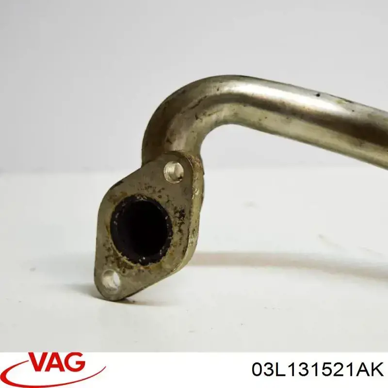 03L131521AK VAG Патрубок радіатора системи рециркуляції ОГ