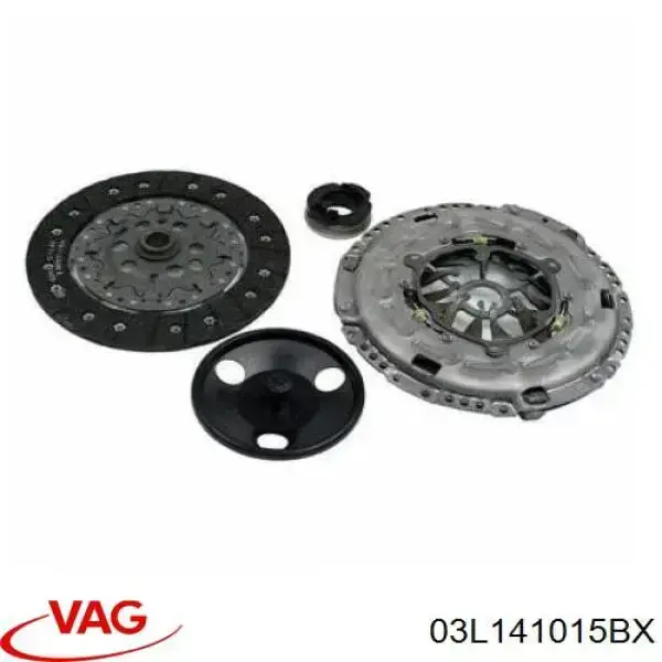 Комплект зчеплення (3 частини) VAG 03L141015BX ціна, від 256.91 USD