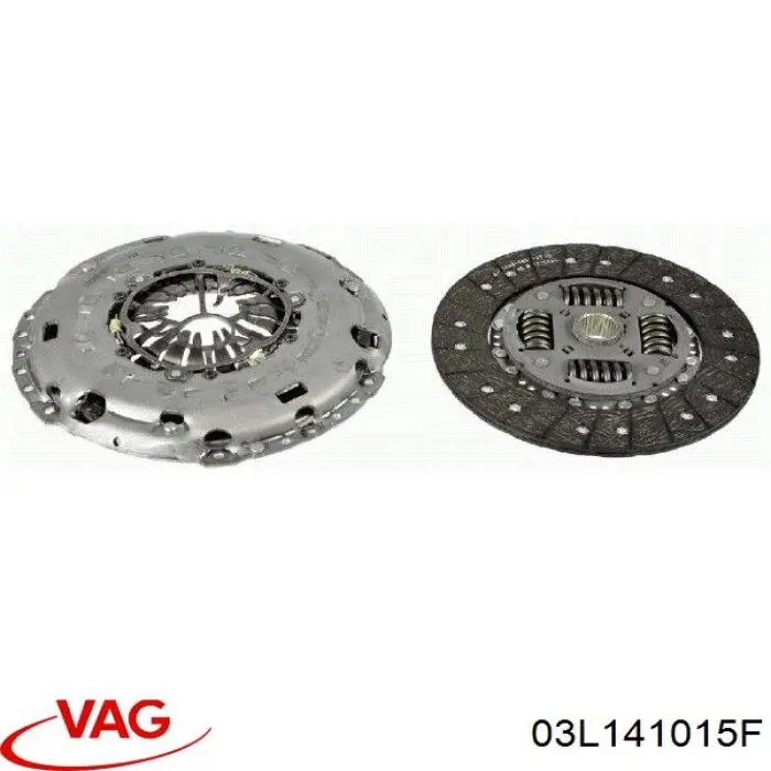 03L141015F VAG комплект зчеплення (3 частини)