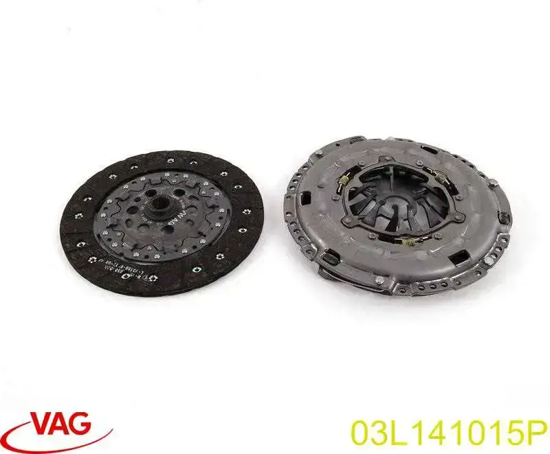 Комплект зчеплення (3 частини) VAG 03L141015P ціна, від 286.74 USD