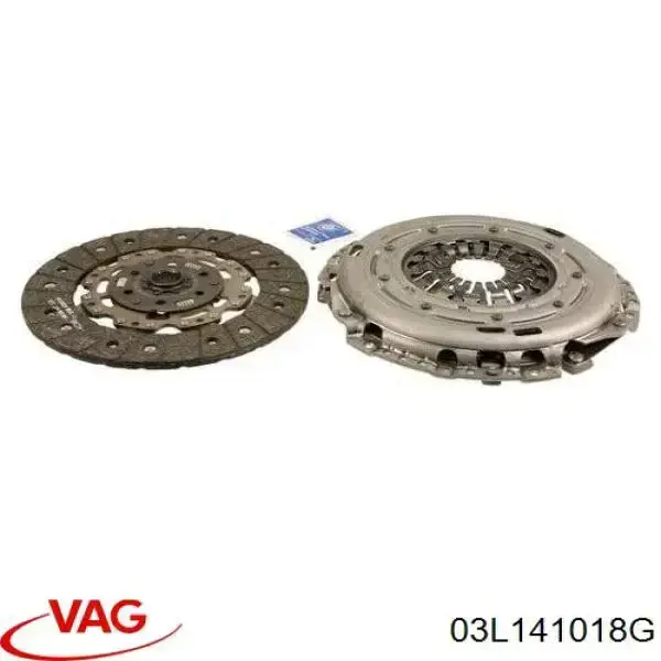 Комплект зчеплення (3 частини) VAG 03L141018G ціна, від 237.26 USD