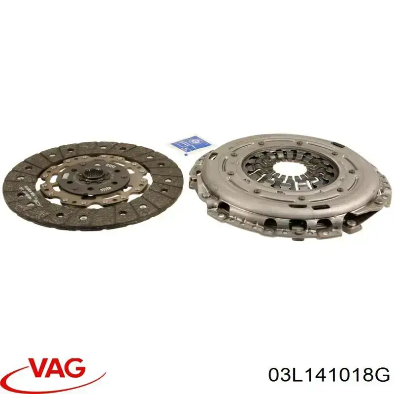 03L141018G VAG комплект зчеплення (3 частини)