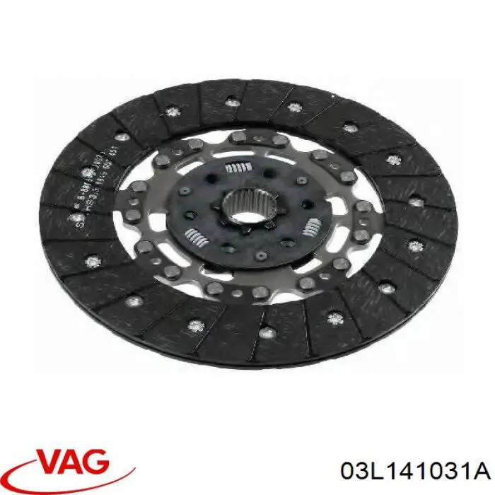 03L141031A VAG Диск зчеплення