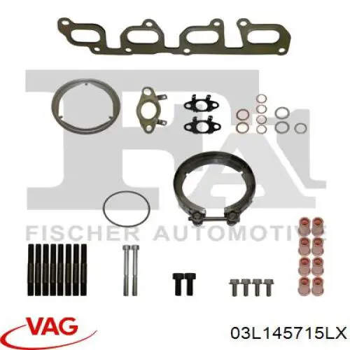 Купити 03L145873D VAG Турбіна