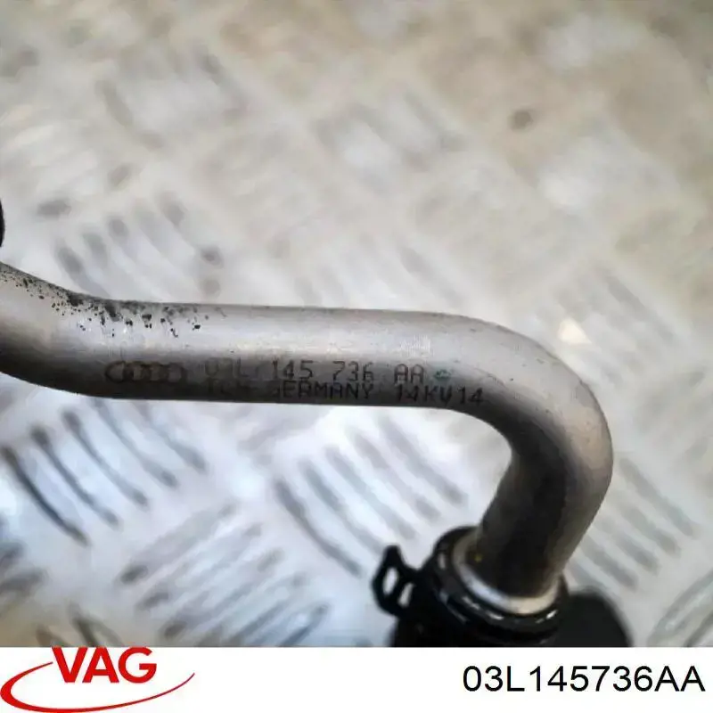 Купити 03L145736AA VAG Трубка/шланг відводу масла від турбіни