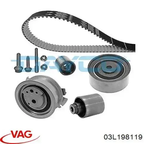 Комплект ГРМ VAG 03L198119 ціна, від 158.14 USD