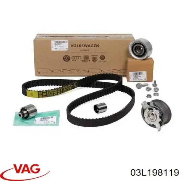 Комплект ГРМ VAG 03L198119 ціна, від 158.14 USD