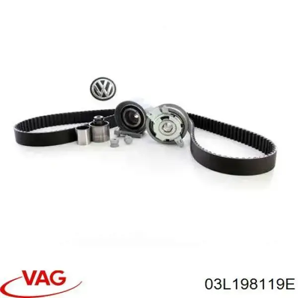 Комплект ГРМ VAG 03L198119E ціна, від 164.28 USD