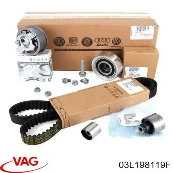 Комплект ГРМ 03L198119F VAG