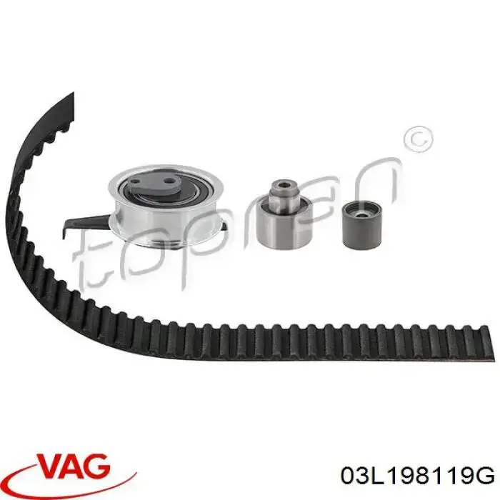 Комплект ГРМ VAG 03L198119G ціна, від 126.95 USD