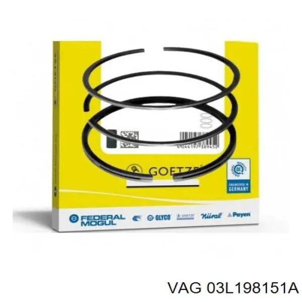 Кільця поршневі на 1 циліндр, STD. SM 795098004 ціна, від 18.83 USD
