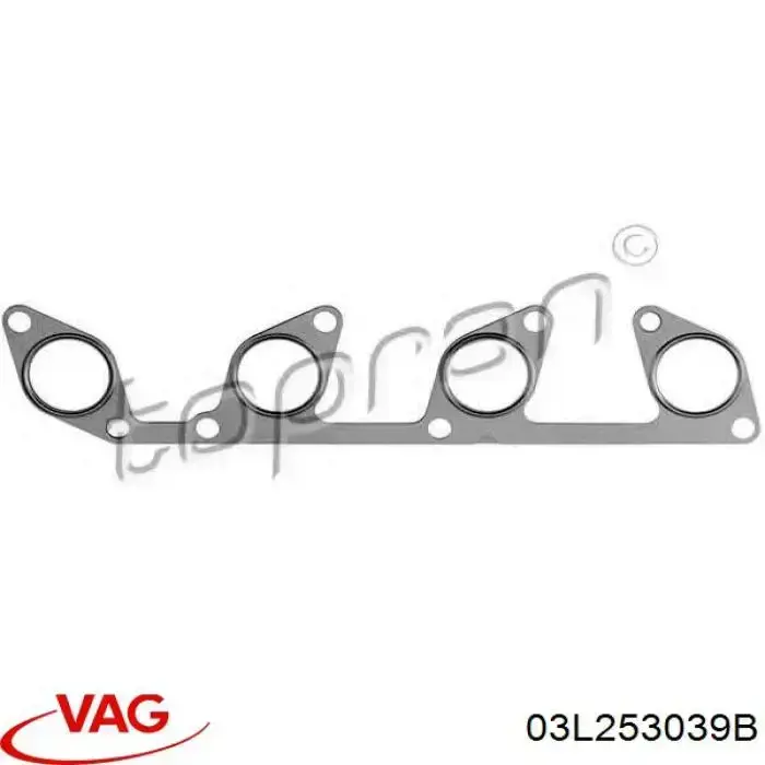 Прокладка випускного колектора VAG 03L253039B ціна, від 5.25 USD