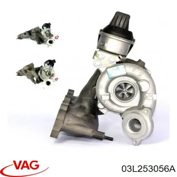 Купити 03L253056A VAG Турбіна