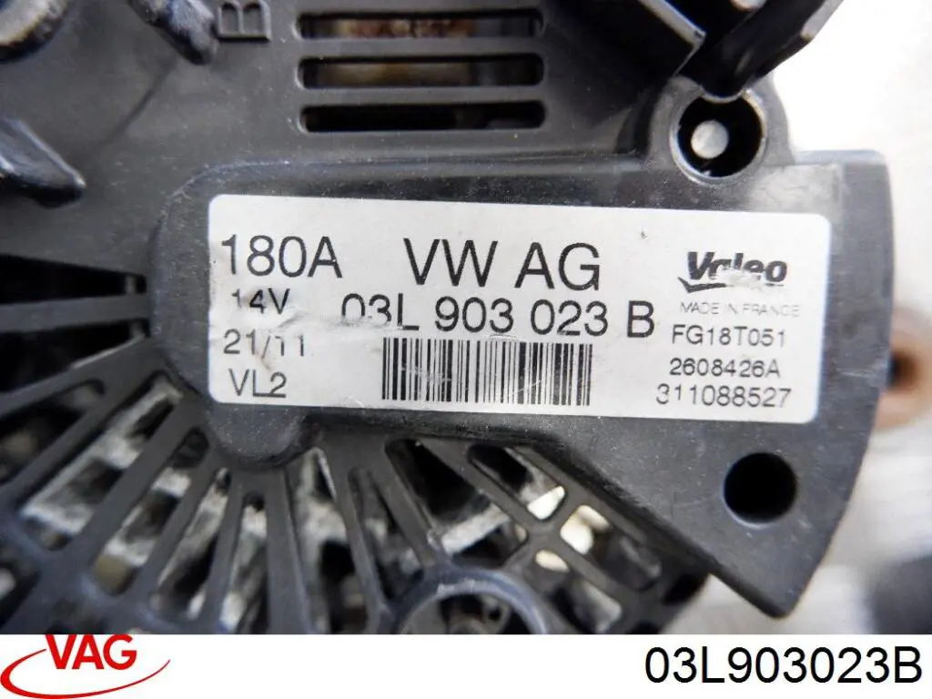 Купити 03L903023B VAG Генератор