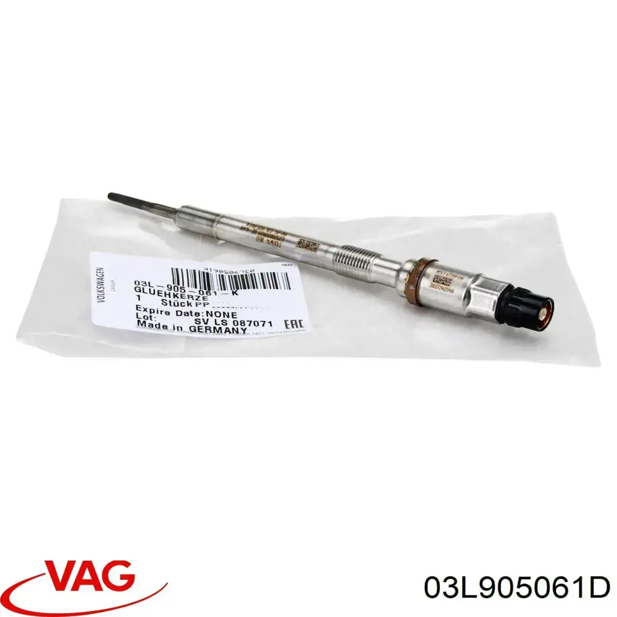 Свіча накалу VAG 03L905061D ціна, від 137.58 USD
