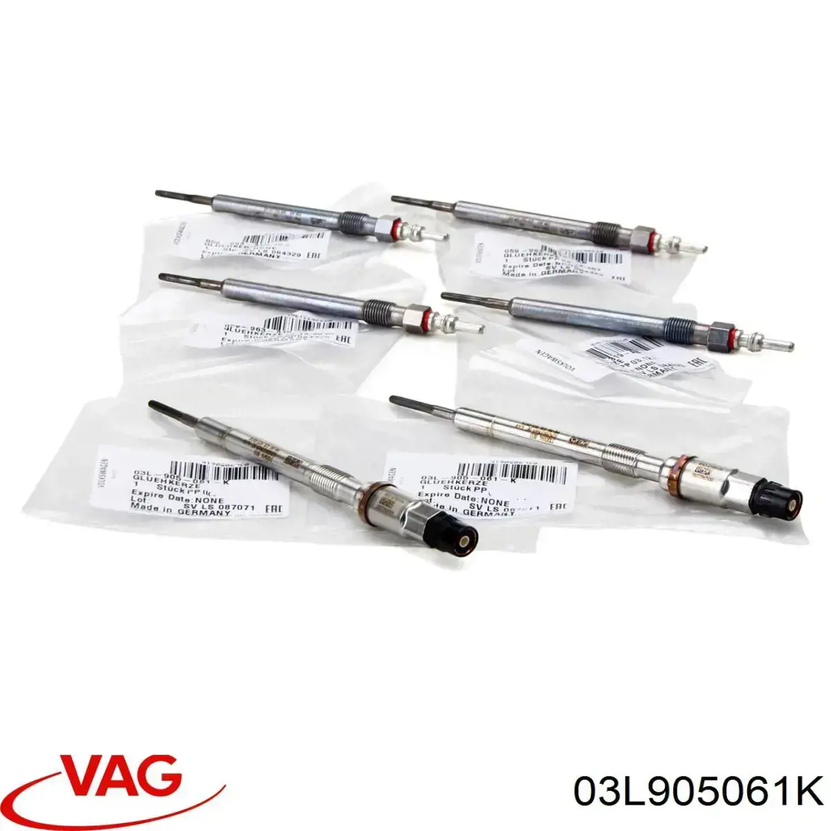 03L905061K VAG Свічки розжарювання