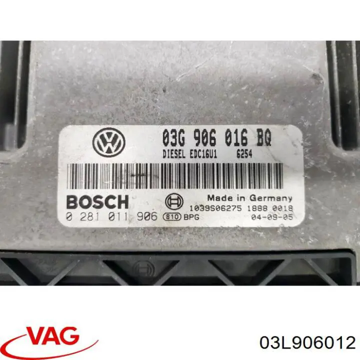 Купити 03L906012 VAG Модуль управління двигуном