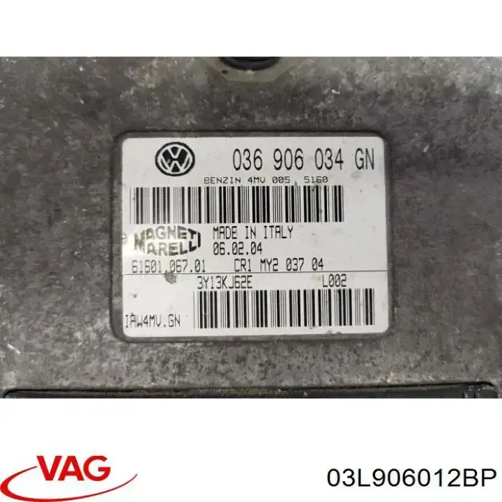 03L906012BP VAG Блок електронного управління