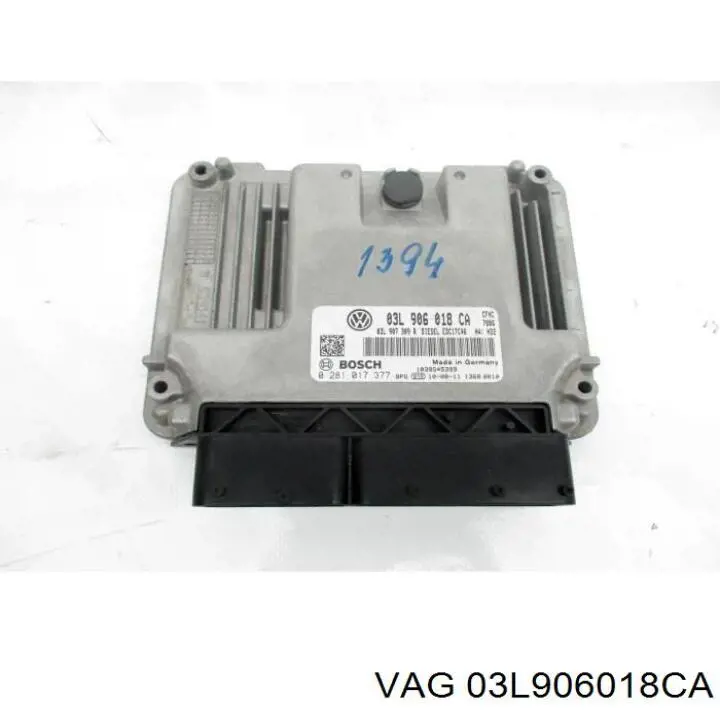 ЕБУ VAG 03L906018CA ціна, від 222.22 USD