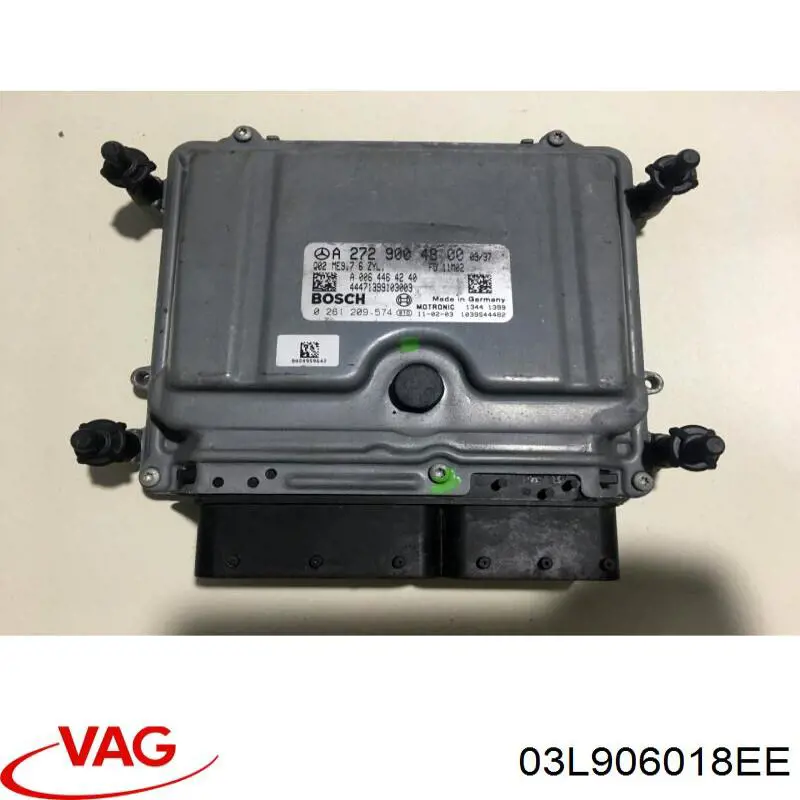 Електронний блок керування двигуном 03L906018EE VAG
