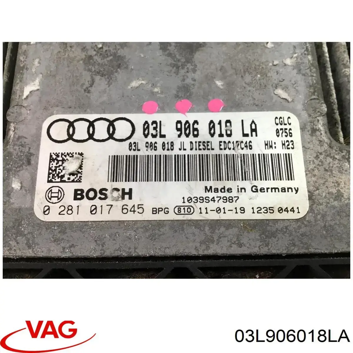 03L906018LA VAG Блок електронного управління