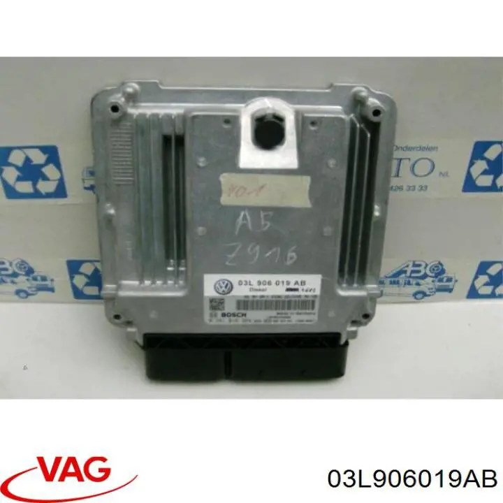 ЕБУ VAG 03L906019AB ціна, від 633.44 USD