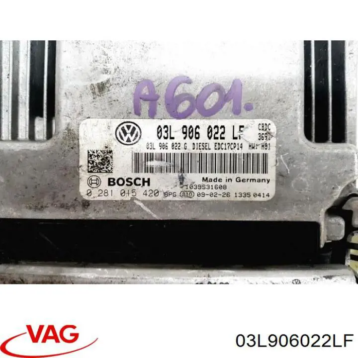 ЕБУ VAG 03L906022LF ціна, від 90.86 USD