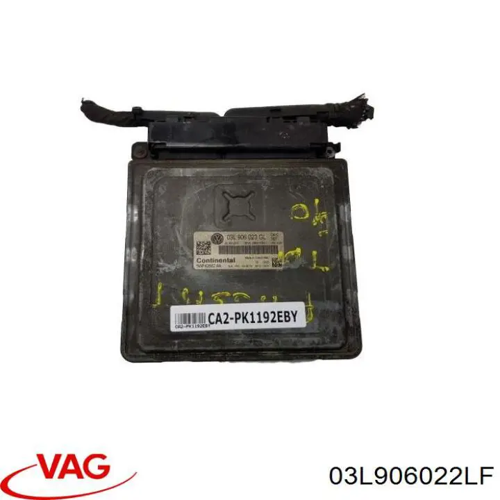 Електронний блок керування двигуном 03L906022LF VAG