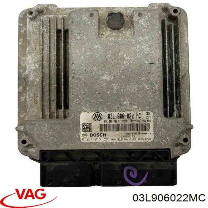 Купити 03L906022MC VAG Модуль управління двигуном