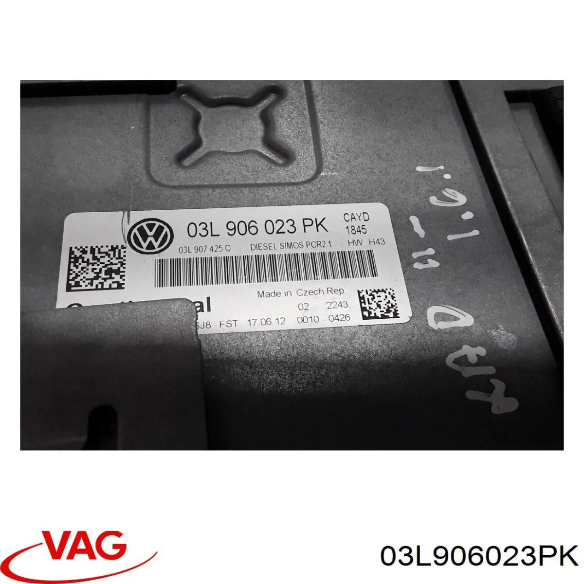 Купити 03L906023PK VAG Модуль управління двигуном