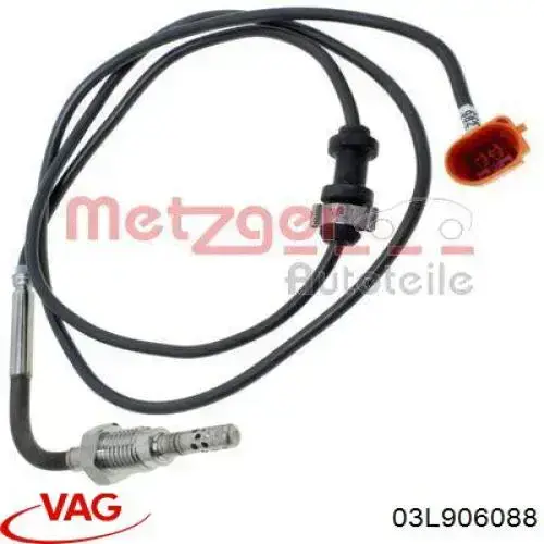 Купити 03L906088 VAG Датчик температури відпрацьованих газів (ВГ), перед турбіною