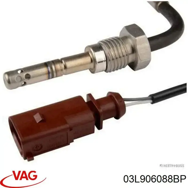 Купити 03L906088BP VAG Датчик температури відпрацьованих газів (ВГ), фільтр сажі