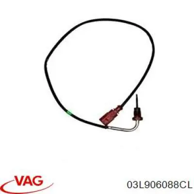 03L906088CL VAG датчик температури відпрацьованих газів (вг, перед фільтром сажі)