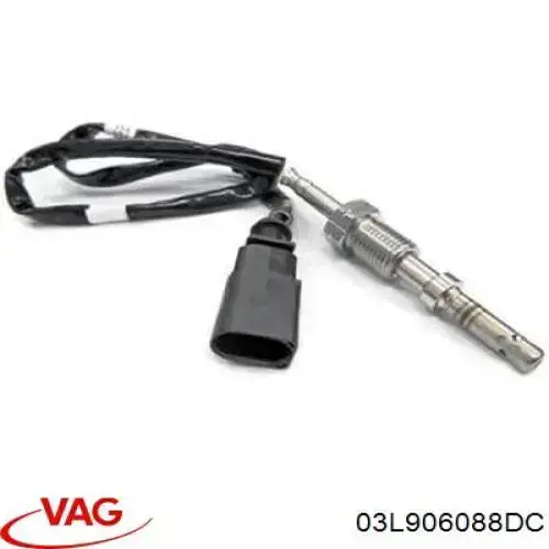 Купити 03L906088DC VAG Датчик температури відпрацьованих газів (ВГ), перед турбіною