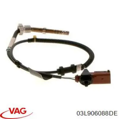 Купити GH744783 GH Датчик температури відпрацьованих газів (ВГ), перед фільтром сажі