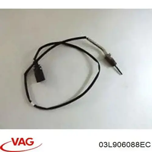 Купити 03L906088EC VAG Датчик температури відпрацьованих газів (ВГ), перед турбіною
