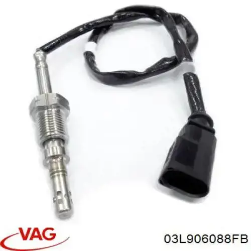 Купити 03L906088FB VAG Датчик температури відпрацьованих газів (ВГ), перед турбіною