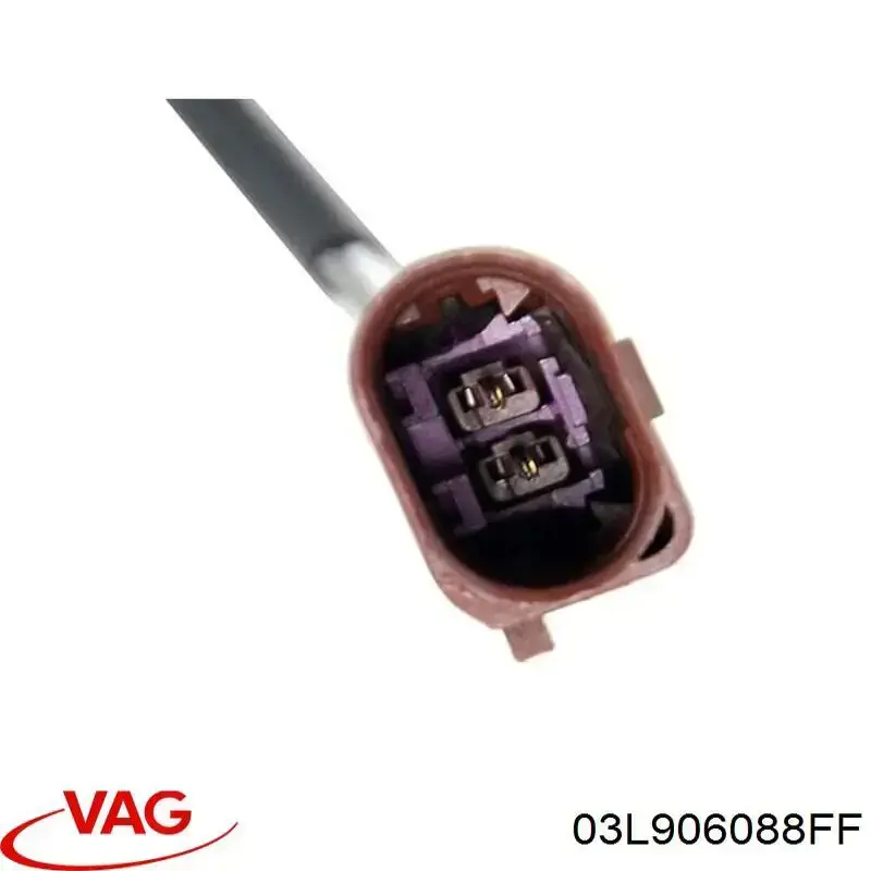 Датчик температури відпрацьованих газів (ВГ), перед фільтром сажі VAG 03L906088FF ціна, від 73.18 USD