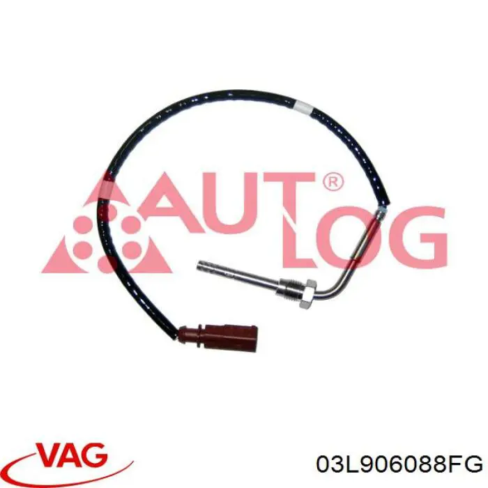 03L906088FG VAG Датчик температури відпрацьованих газів (ВГ), перед фільтром сажі