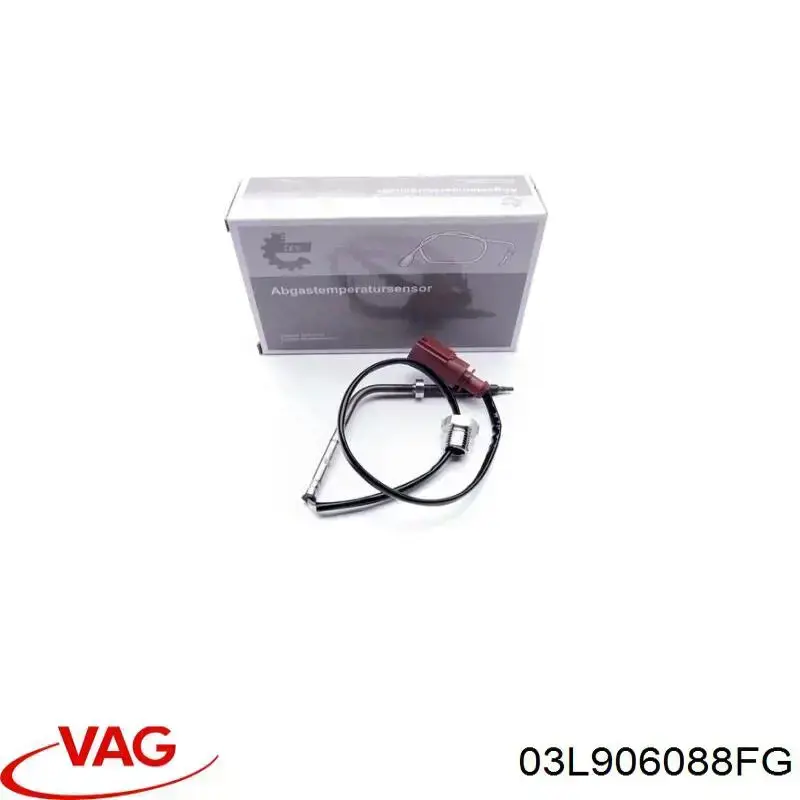 Купити 03L906088FG VAG Датчик температури відпрацьованих газів (ВГ), перед фільтром сажі