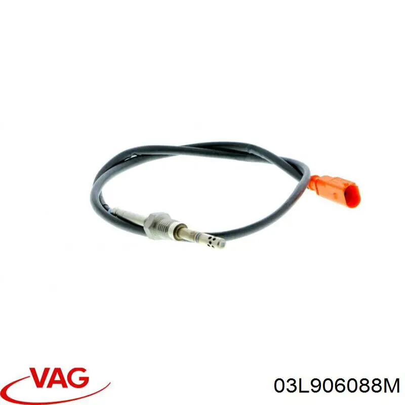 Купити 03L906088M VAG Датчик температури відпрацьованих газів (ВГ), після фільтра сажі