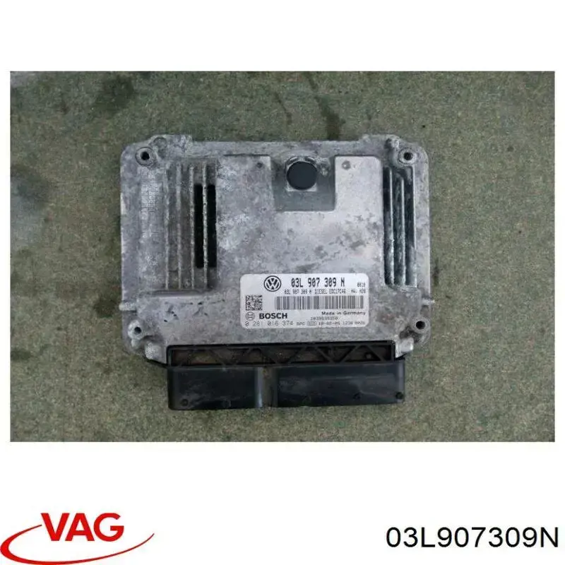 03L907309N VAG модуль (блок керування (ЕБУ) двигуном)