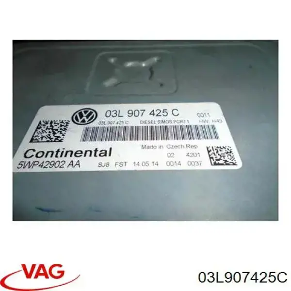 ЕБУ VAG 03L907425C ціна, від 107.22 USD