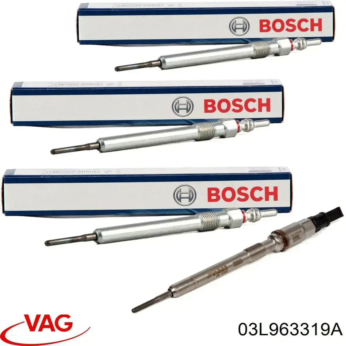 03L963319A VAG Свічки розжарювання