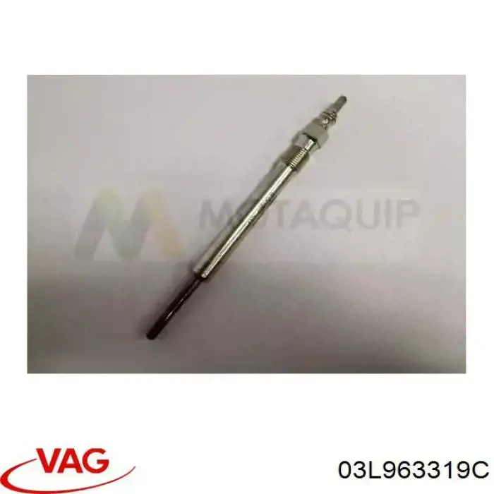 Свіча накалу VAG 03L963319C ціна, від 11.78 USD