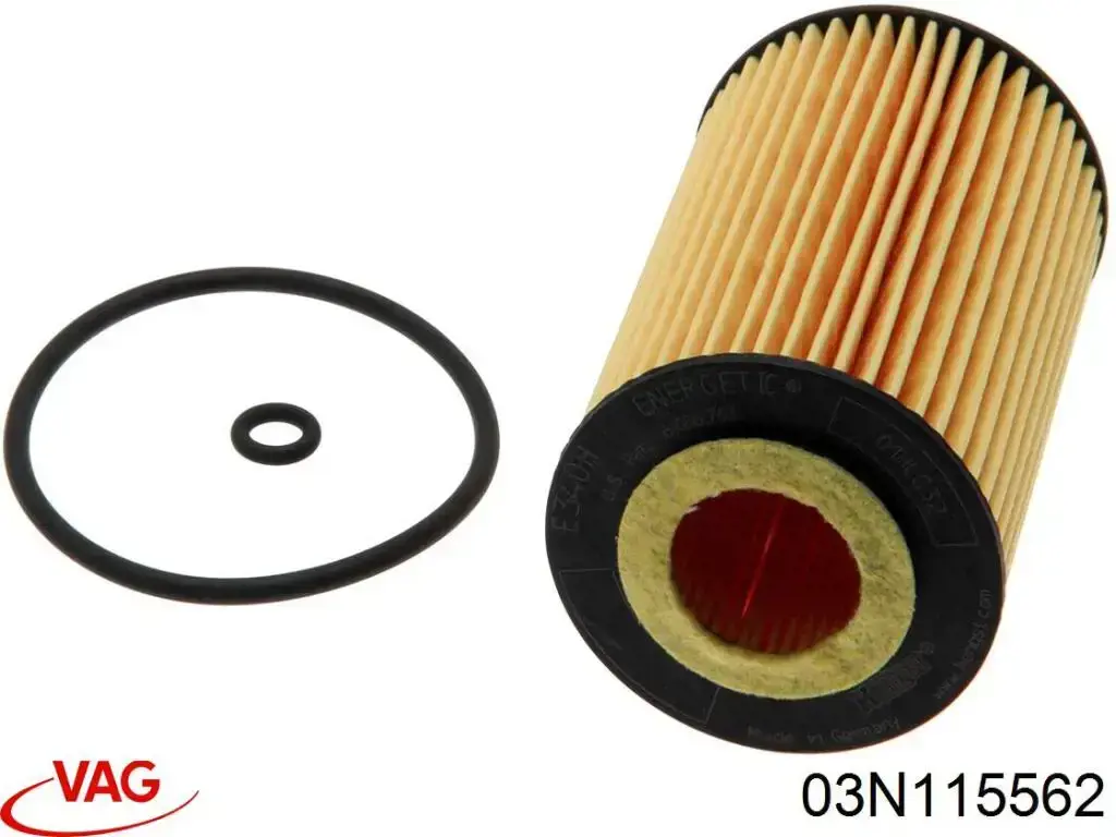 Масляний фільтр двигуна VAG 03N115562 ціна, від 7.90 USD