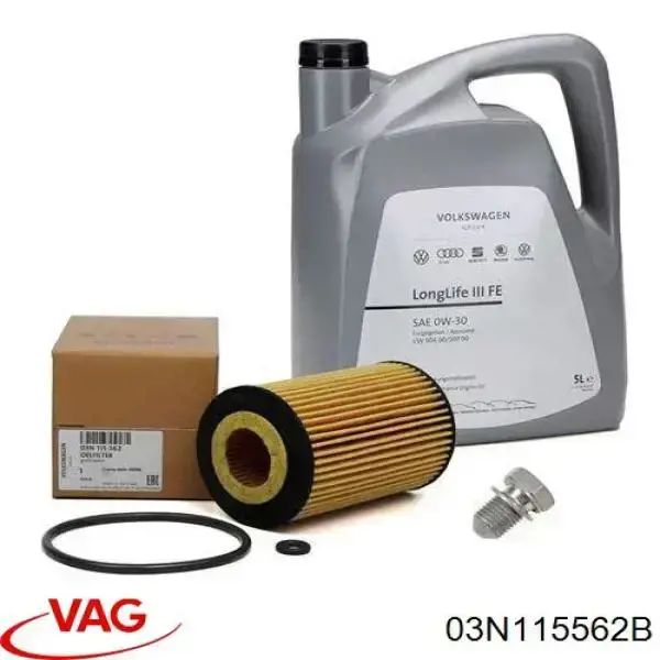 Купити 03N115562B VAG Фільтр очищення масла відцентровий